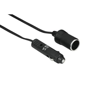 Hama Extension Cable for Cigarette Lighter, 1.5 m