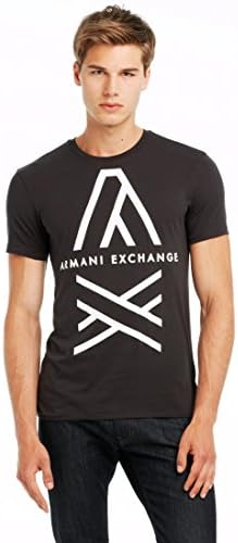 Armani Exchange Mens Bold A|X Logo Tee