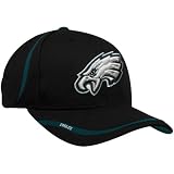 NFL Men's End Zone Structured Adjustable Hat - ND92Z (Philadelphia Eagles, One Size Fits All)