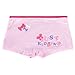 Dimore Little Girls Boyshort Hipster Panties 5 Pack Pink (6-8yr)