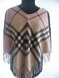 Burberry Inspired for Luanne's Closet - Burberry Inspired Tan Nova Check Poncho
