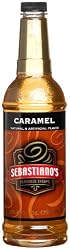 Sebastiano's Syrup, Caramel Flavored, 25.4-Ounce Bottles (Pack of 2)