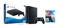 PlayStation 4 (1TB, schwarz, slim) Battl...