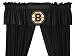 Window Treatment Curtains Valance Set Boston Bruins Officially Licensed