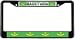 Mauritania Mauritanie Flag Black License Plate Frame Metal Holder