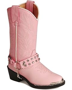 Durango Kids BT568 Lil' 8 Inch,Pink Bling Bling,11.5 M US Little Kid
