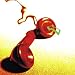 Red Telephone Receiver Photographic Poster Print, 16x16