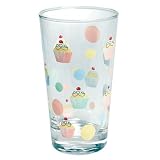 Tumbler Glass with Fairy Cakes Design