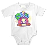 Onesie with anchorwoman, newscaster, broadcaster, globe, reporter, television, tv, earth