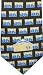 Denver Nuggets neckties silk