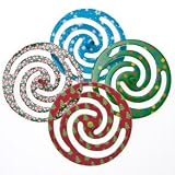 Large Holiday Spin Tops