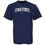 Nike - Nike Utah State Aggies Navy College Classic T-shirt