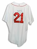 Autographed Roger Clemens Autographed Boston Red Sox Authentic Jersey