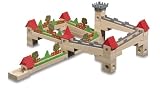 Eichhorn  100004991 - Holz-Murmel-Kugelbahn gro&szlig;, inklusiv Zubeh&ouml;r und Murmeln, 97-teilig