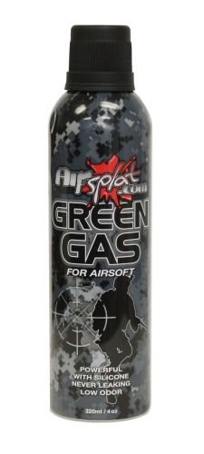 AirSplat 320ml HFC 22 Airsoft Green Gas