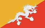 2 x 3 FT - BHUTAN FLAG - INDOOR-PARADE
