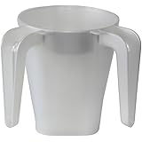 Majestic Giftware WCP-PE Plastic Wash Cup, 5.Inch , Pearl