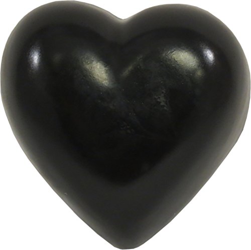 Heart Soap by Eclectic Lady, Black Licorice, Black, 3 oz Bar