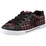 DC Women's Chelsea SE Skate Shoe,Black/Pink,6.5 M US