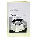 Sunbeam/Oster 102817 breadmaker instruction book.
