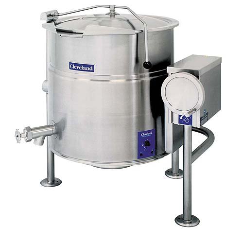Cleveland Range KEL-100-T 100 gal Tilting Electric Quad-Leg Kettle