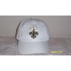 White Fleur De Lis Saint cap
