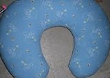 Bee Baby Pattern Blue Boppy Infant Pillow