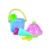 Fuchs 7530 - Spielstabil Gelateria Set, 9 Teile
