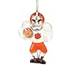 Clemson Tigers NCAA Acrylic Football Player Ornament (3.5)"
