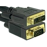 Buy 10ft DVI-A Analog Male to VGA HD15 Male Video Cable with Ferrites - Great for Flat...