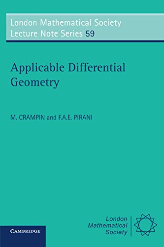 Applicable Differential Geometry (London Mathematical Society Lecture Note Series)