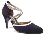 41JvfQx54WL. SL160  Mythique Womens Tango Ballroom Salsa Latin Dance Shoes Shiva