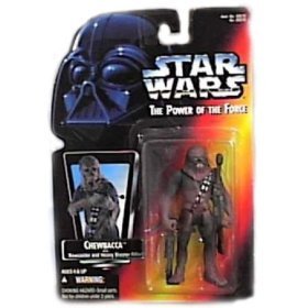 Star Wars Power of the Force Chewbacca Red Card Action Figure
