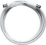 Axing BAK 500-80 BK-Anschlusskabel (axialer Stecker - axiale Kupplung), 5,0 m wei&szlig;