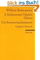 A Midsummer Night's Dream /Ein Sommernachtstraum: Engl. /Dt