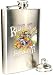 Kitchen & Housewares : Biker 8 oz. Stainless Steel Hip Flask with Funnel Gift Set : Ride It Like You Stole It