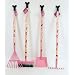 Minnie Mouse. 4 Pce Children's Garden Tool Set. Broom, Shovel, Rake & Grass Rake