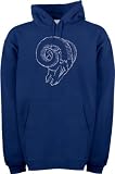 Los Angeles Rams Classic NFL Throwback Logo Hooded Sweatshirt