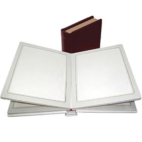 Click here to buy Adorama Pro Photo Album, Burgundy Leatherette Cover with Library Bound Off White Pages,... by Adorama.
