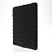 Apple iPad 2 iPad 3 iPad 4 Drop Tech Black Gumdrop Cases Silicone Rugged Shock Absorbing Protective Dual Layer Cover Case