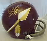 Sonny Jurgensen Autographed/Hand Signed Washington Redskins Throwback TK Helmet w/HOF 83