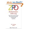Zivilproze�ordnung. ZPO