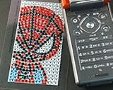 マーベル スパイダーマン ジュエリーデコシール 携帯電話用デコシート アップ SP-03 マーベル スパイダーマン ジュエリーデコシール 携帯電話用デコシート アップ SP-03