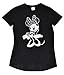 Disney Licensed Minnie and Mickey-Crewneck T-Shirt - Ultra Soft Jersey Fabric