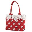 University of Wisconsin - Large Bow Bucket Purse