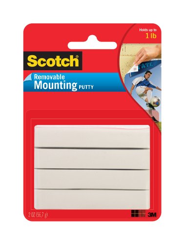 Scotch Adhesive Putty, Removable 2 oz. (860)