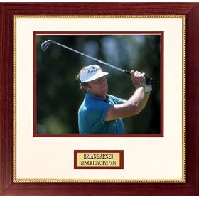 Brian Barnes Classic Series Framed Signed Photo