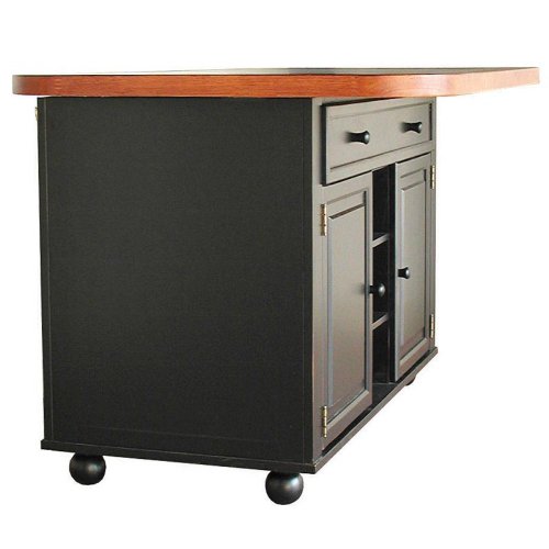 !Cheap Julian Kitchen Island with Sliding Ceramic Tile Top Kitchen