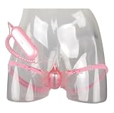 Produkt-Bild: Playhouse Ultimate Love Toys PS0720018 Bitchy Butterfly, vibrierender Silikon Strap-On Stimulator, Butterfly, Klitoral / Anal, Pink