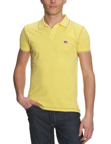 Wrangler Herren Shirt/ T-Shirt W7587KL4Y, Gr. 48/50 (XL), Gelb (Cream gold 4Y) Preisvergleich
